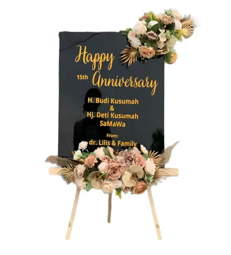 Papan Bunga Akrilik Sokaraja