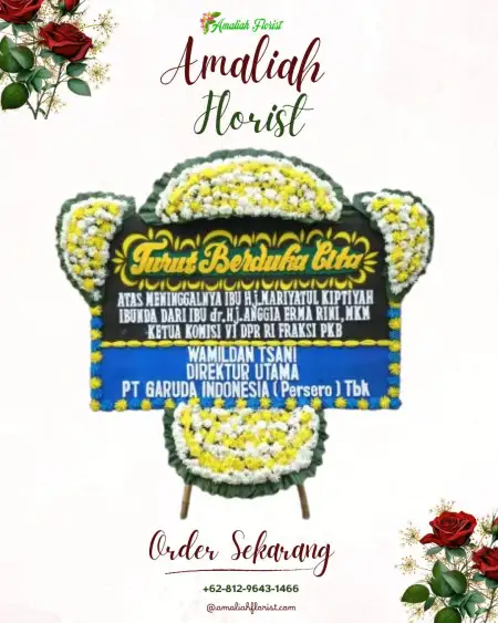 Papan Bunga Duka Sokaraja